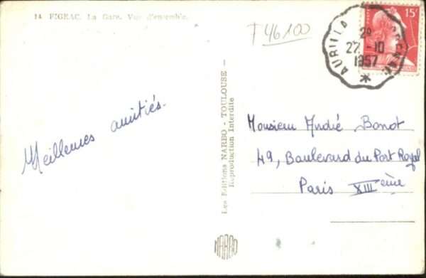 Figeac Gare Bahnhof – Bild 2