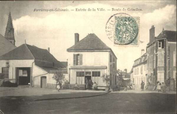 Ferrieres-en-Gatinais Route Griselles