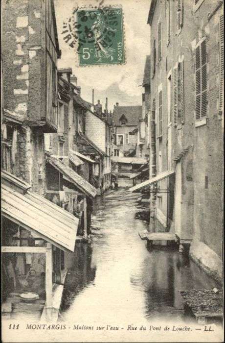 Montargis Loiret Montargis Maison Eau Rue Pont Louche