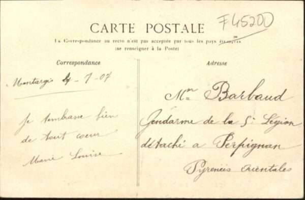 Montargis Loiret Montargis Route Nogent Soldats Exercise – Bild 2