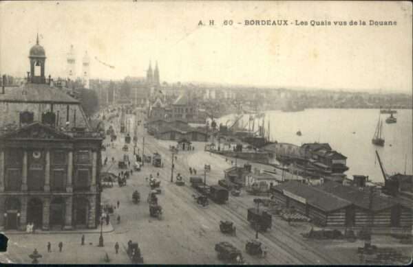 Bordeaux Quai Douane Hafen