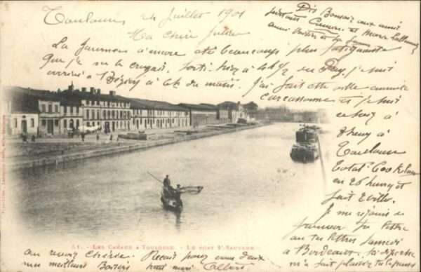 Saint-Sauveur Port Canaux Toulouse