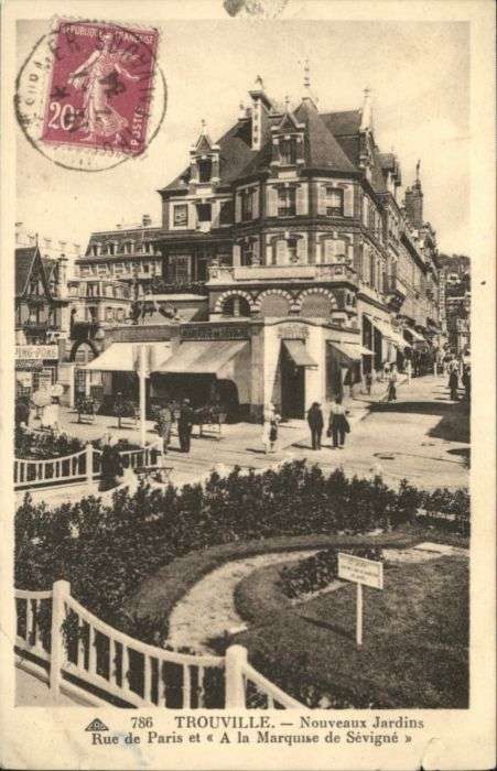 Trouville Jardin Rue Paris Marquise Sevigne