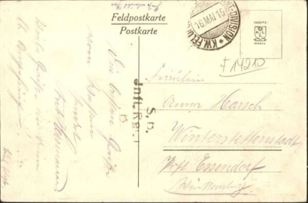 Montigny Meurthe-et-Moselle Montigny Waschhaus Zerstörung – Bild 2