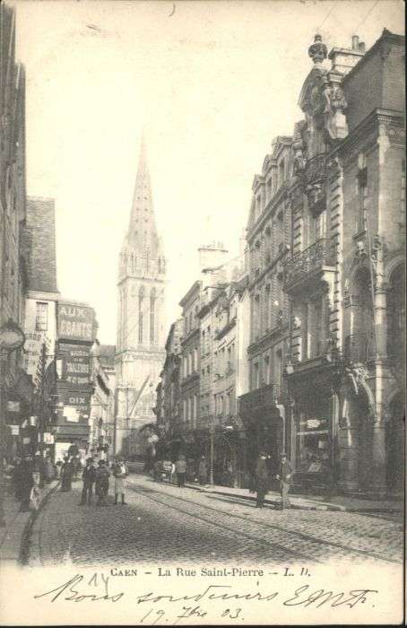Caen Rue Saint-Pierre