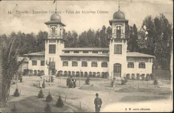 Marseille Bouches-du-Rhone Marseille Exposition Coloniale Palais A