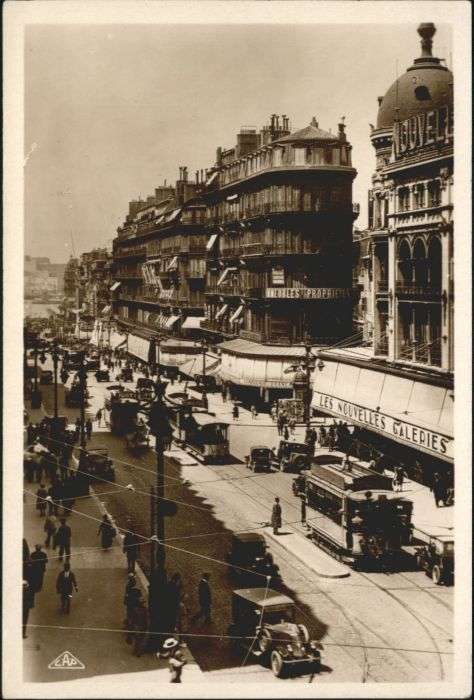 Marseille Bouches-du-Rhone Marseille Strassenbahn Cannebiere