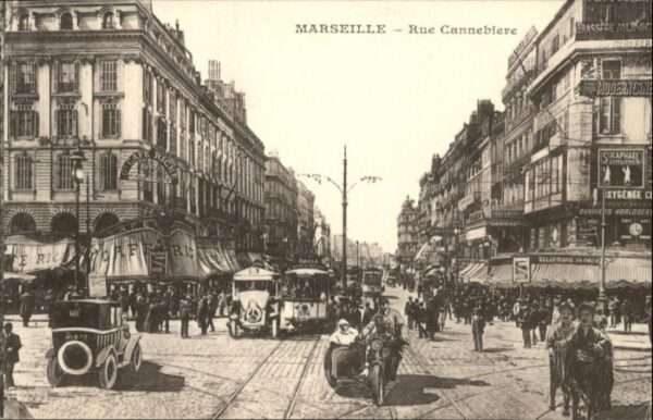 Marseille Bouches-du-Rhone Marseille Restaurant Rue Cannebiere