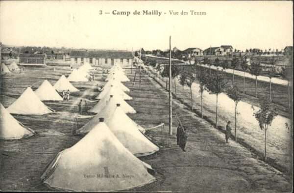 Mailly-le-Camp Tentes Zelt