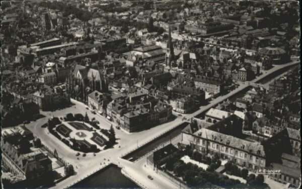 Troyes Aube Fliegeraufnahme