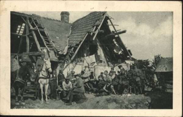 Margny Ardennes Margny Soldaten Zerstörung