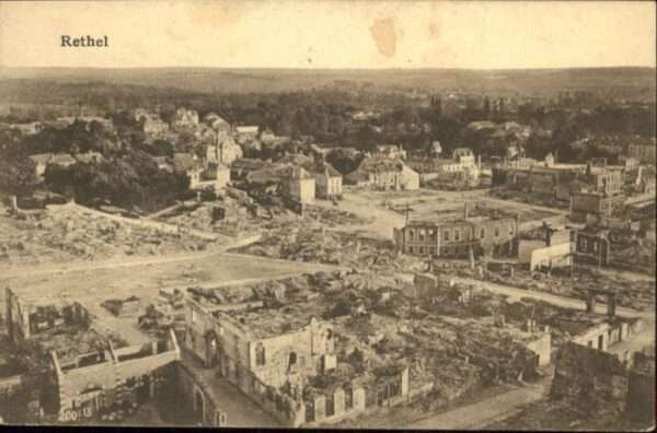 Rethel Ardennes Rethel Zerstörung