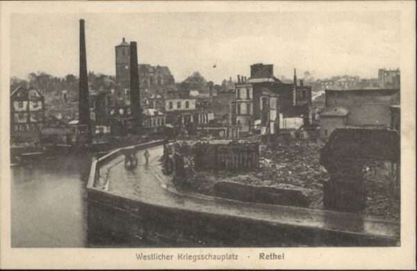 Rethel Ardennes Rethel Zerstörung