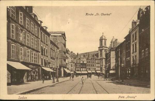 Sedan Ardennes Sedan Kirche St. Charles Platz Crussy