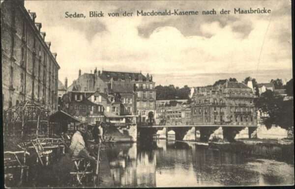 Sedan Ardennes Sedan Macdonald-kaserne Maasbrücke