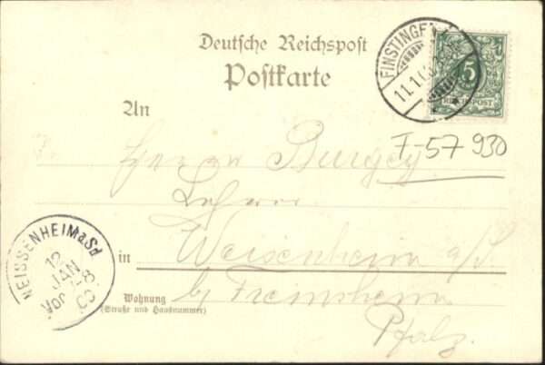 Finstingen Schloss Chateau Fenetrange – Bild 2