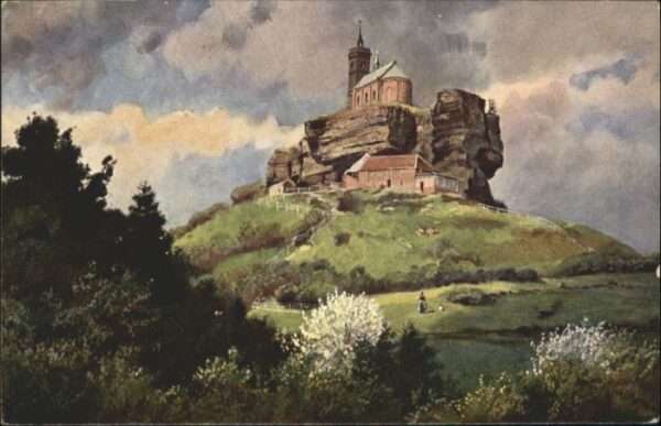 Dagsburg Schlossfelsen St. Leokapelle