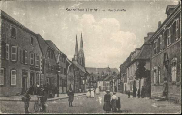 Saaralben Lothringen Hauptstrasse