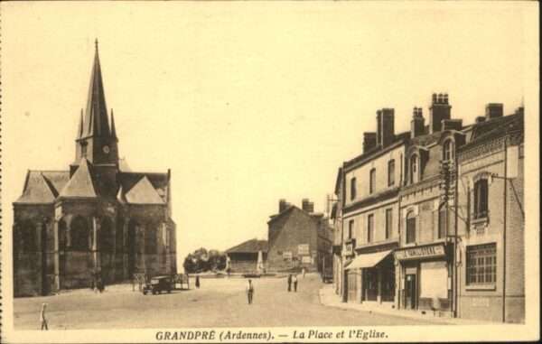 Grandpre Ardennes Place Eglise