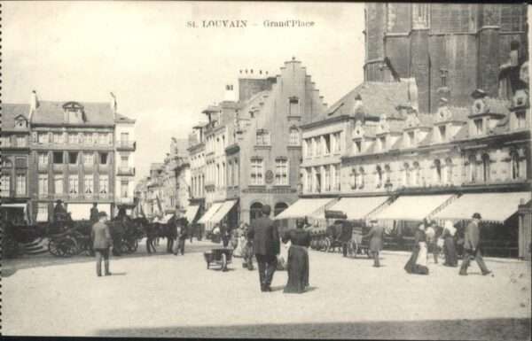 Louvain Flandre Louvain Grand Place