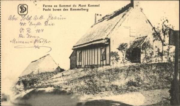 Kemmelberg Mont Kemmel Ferme