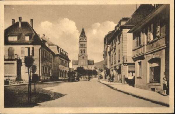 Munster Haut Rhin Elsass Münster Elsass Hindenburg-Strasse