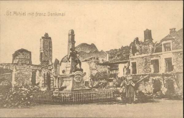 Saint-Mihiel Denkmal Zerstörung