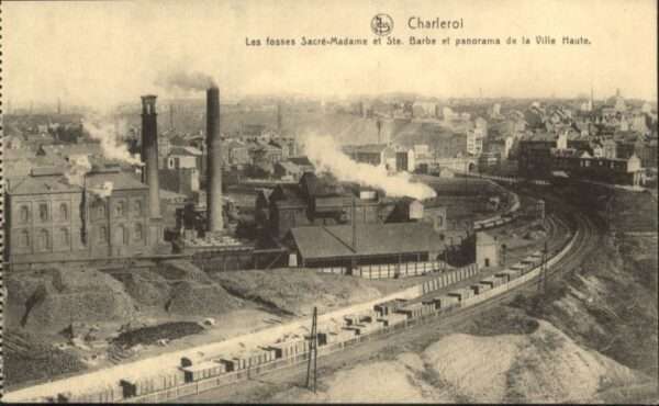 Charleroi Wallonie Charleroi Fosses Sacre-Madame Ste. Barb