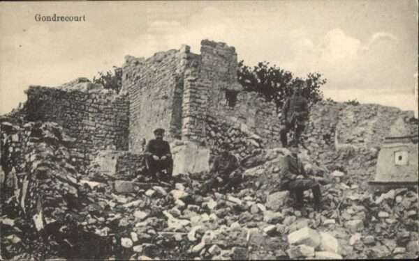 Gondrecourt-le-Chateau  Zerstörung