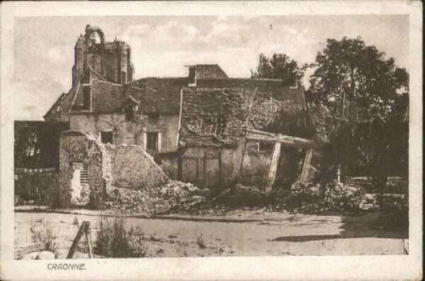 Craonne Aisne Zerstörung