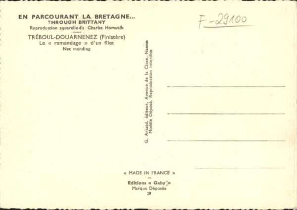 Douarnenez Treboul Finistere Ramandage Filet Fisch – Bild 2