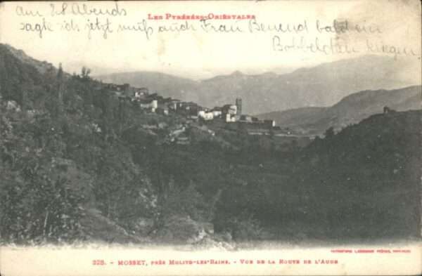 Mosset Route l'Aude
