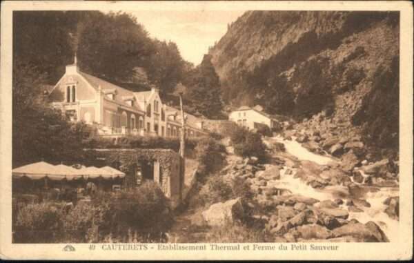 Cauterets Etablissement Thermal Ferme Petit Sauve