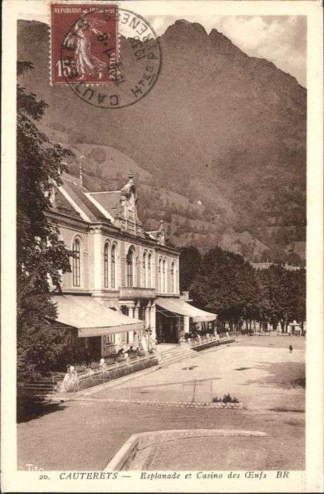 Cauterets Esplanade Casino Eufs