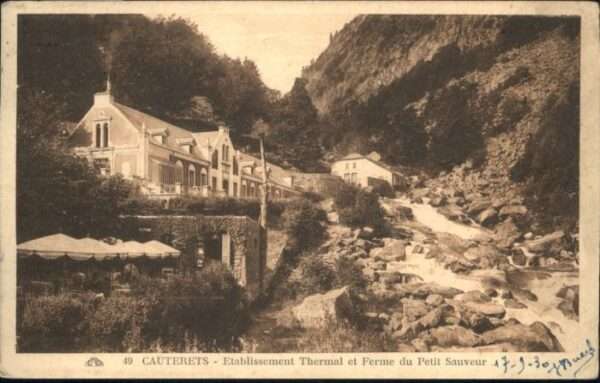 Cauterets Etablissement Thermal Ferme Petit Sauve