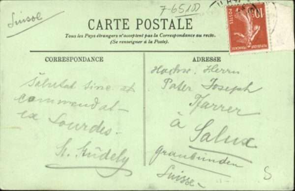 Lourdes Hautes Pyrenees Lourdes Basilique – Bild 2