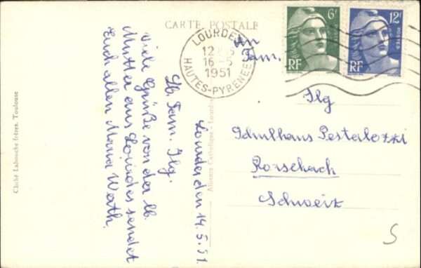 Lourdes Hautes Pyrenees Lourdes Benediction Malades – Bild 2