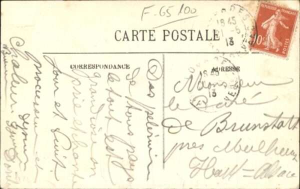 Lourdes Hautes Pyrenees Lourdes Vierge Couronnee – Bild 2