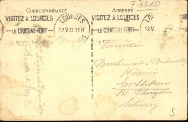 Lourdes Hautes Pyrenees Lourdes Procession Enfants Marie – Bild 2