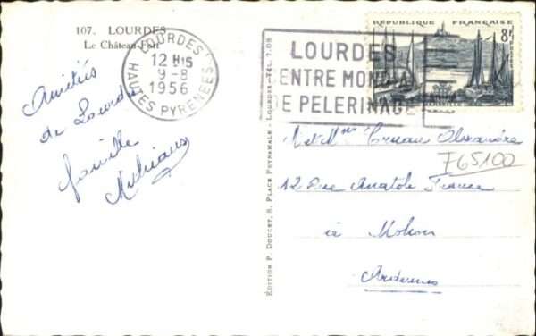Lourdes Hautes Pyrenees Lourdes Chateau Fort – Bild 2