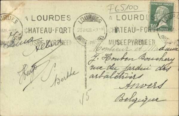 Lourdes Hautes Pyrenees Lourdes Basilique Esplanade – Bild 2