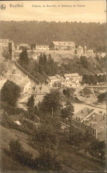 Bouillon Wallonne Bouillon Chateau Faubourg France