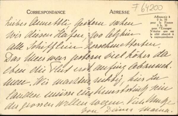 Biarritz Pyrenees Atlantiques Biarritz Port Pecheurs – Bild 2