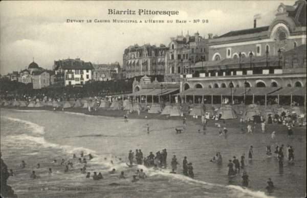 Biarritz Pyrenees Atlantiques Biarritz Casino Municipal Bain