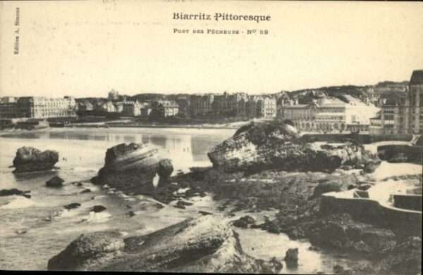 Biarritz Pyrenees Atlantiques Biarritz Port Pecheurs