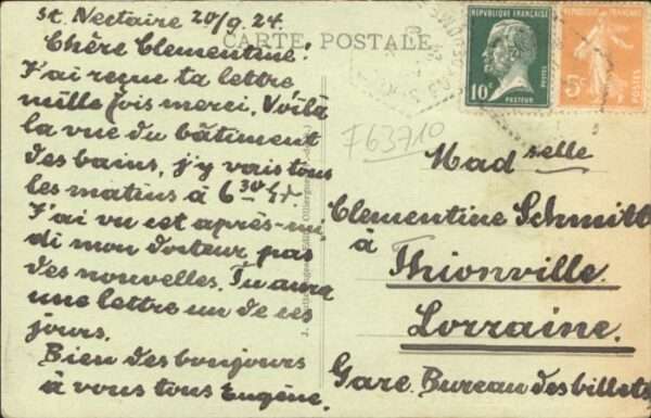 Saint-Nectaire Puy de Dome Saint-Nectaire Etablissement Thermal – Bild 2