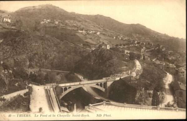 Thiers Pont Chapelle Saint-Roch