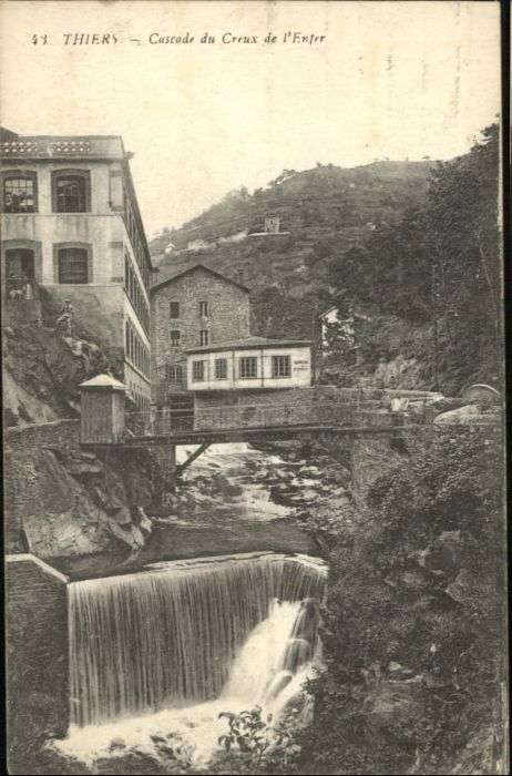Thiers Cascade Creux Enfer