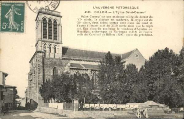 Billom Eglise Saint-Cerneuf