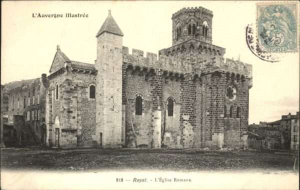 Royat Puy de Dome Royat Eglise Romane